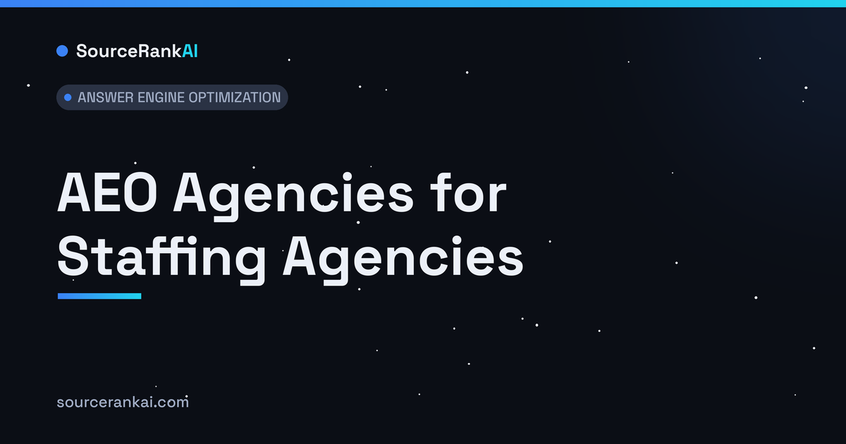 AEO Agencies for Staffing Agencies: Top 6 for 2026