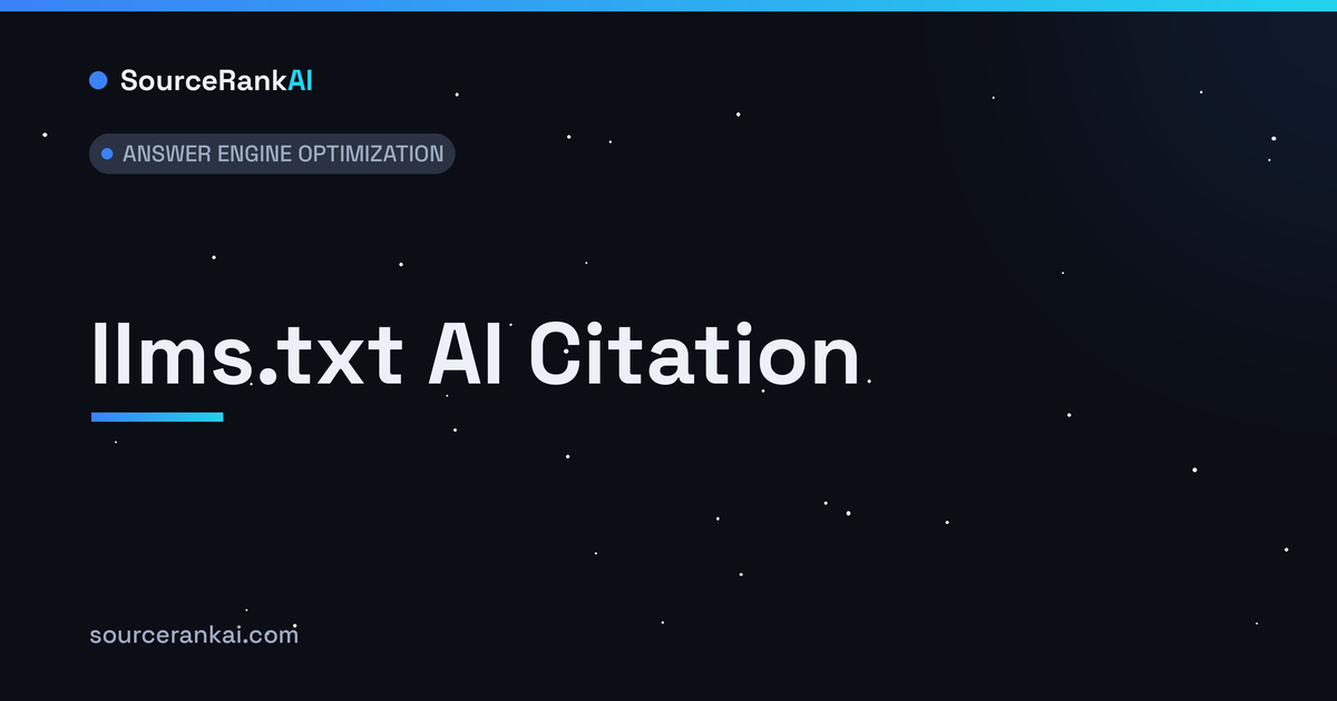 llms.txt AI Citation: Does It Actually Work?